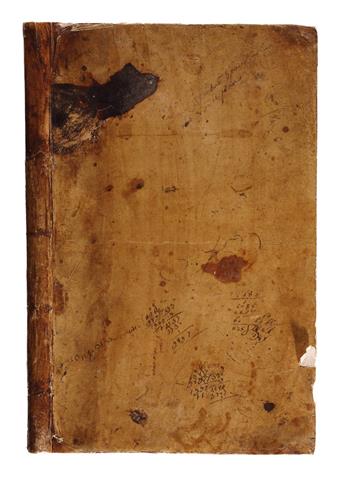 MANUSCRIPT.  Arithmétique.  Illustrated manuscript in French on paper.  France, 1772